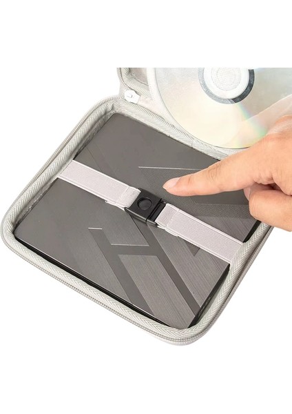 Harici Optik Sürücü + Cd-Rom Saklama Çantası Pu Çok Işlevli Saklama Kutusu Düzenleyici Çanta Siyah (Yurt Dışından) indirimleri