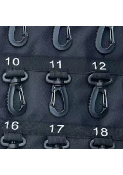 Çok Yönlü Rulo Anahtar Saklama Kutusu, Taşınabilir Saklama Kutusu, 40 Anahtar Tutar, Güvenlik Kancası, Ev Ofisi Için, Güvenlik Kancası Çantası (Yurt Dışından) modelleri