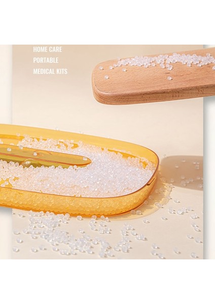 Taşınabilir Kit Konteyner Kutusu Maske Saklama Aile Evi Acil Durum Çantası Hap Kitleri, Beyaz Sarı (Yurt Dışından) modelleri
