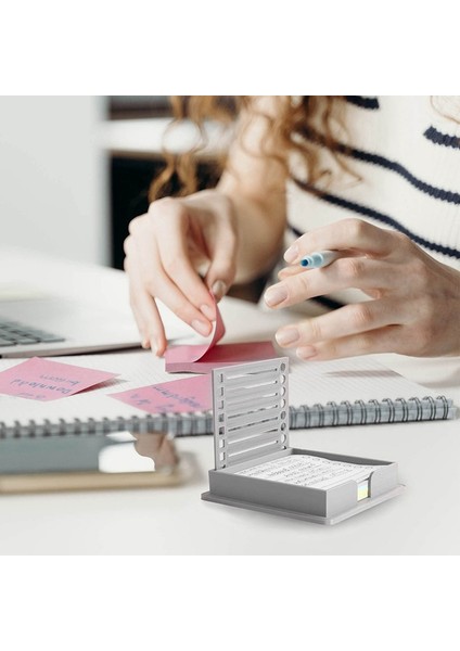 Yapışkan Not Tutucu Yapışkan Not Şablon Kutusu Yapışkan Not Kutusu Yapışkan Not Saklama Kutusu Ofis ve Çalışma Odası (Yurt Dışından) modelleri