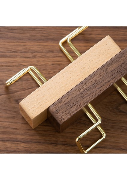 Kartvizitlik Düzenleyici Ofis Masası Sergileme Standı Not Tezgahı Aksesuarları Masaüstü Raf Ev, Siyah Ceviz Rengi (Yurt Dışından) fırsatları