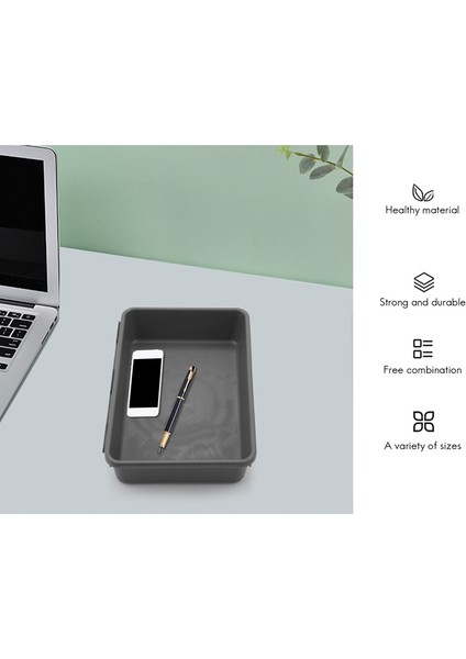 12'li Paket Çekmece Düzenleyici Tepsi Bölücü Plastik Saklama Kutuları Mutfak Banyo Ofis Yatak Odası Makyaj Malzemeleri Için (Yurt Dışından) modelleri