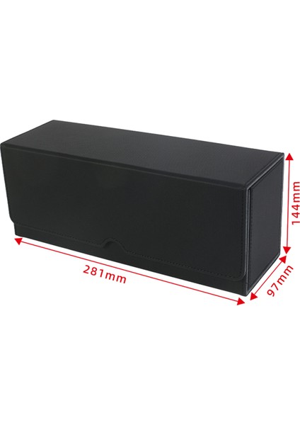 Zar Tepsili Kart Saklama Kutusu, 4'ü 1 Arada Kart Destesi Kutusu, 300'DEN Fazla Kart Tutar, Manyetik Kart Düzenleyici Siyah+Mavi (Yurt Dışından) indirimleri