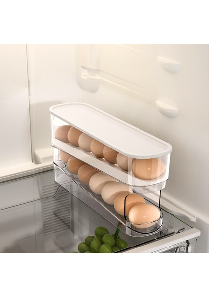 Restoran Için Çift Katmanlı Yumurta Rulosu Düzenleyici Kapaklı Yumurta Saklama Kutusu (Yurt Dışından) fiyatları