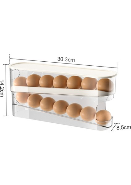 Restoran Için Çift Katmanlı Yumurta Rulosu Düzenleyici Kapaklı Yumurta Saklama Kutusu (Yurt Dışından) fırsatları