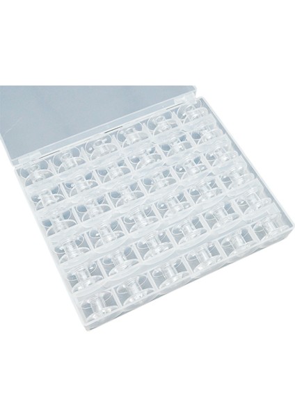 36 Parça Dikiş Makinesi Makarası, Saklama Kutulu Üniversal Dikiş Makaraları Plastik Dikiş Makinesi Makarası (Yurt Dışından)