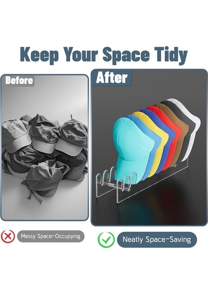 Beyzbol Şapkaları Için Şapka Standı Akrilik Şapka Tutucu Düz ve Yuvarlak Kenarlar Şapka Saklama Dolabı Şifonyer Yatak Odası (Yurt Dışından) modelleri