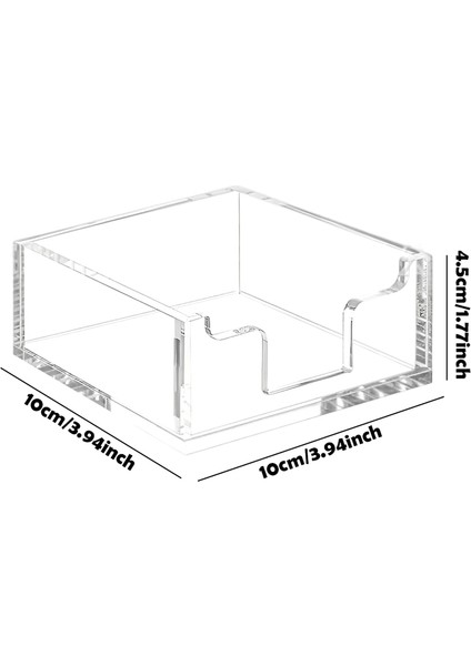 Akrilik Mendil Kutusu Otel Restoran Lavabo Erişimi Kolay Masaüstü Mendil Kutusu Depolama Bitirme Malzemeleri. (Yurt Dışından) fırsatları