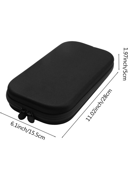 Eva Sert Kabuk Taşınabilir Stetoskop Saklama Kutusu Taşıma Seyahat Çantası Kalem Düzenleyici El Feneri Cımbız Bant Siyah (Yurt Dışından) indirimleri