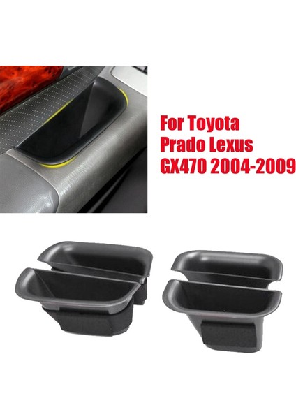 Prado GX470 2004-2009 Için 1 Takım Araba Iç Kapı Tutucu Kol Dayanağı Saklama Kutusu Eldiven Düzenleyici Konteyner Tepsi A (Yurt Dışından) fiyatları