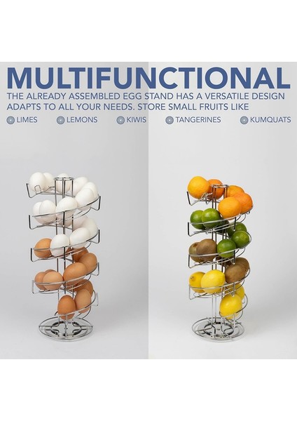Yumurtalık - Mutfak Için Bağımsız Yumurta Saklama, Döndürülebilir. Kaymaz Tabanlı Yumurta A (Yurt Dışından) modelleri