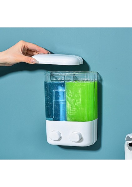 1000ML Sıvı Sabun Pompası Dağıtıcısı Su Geçirmez Manuel Sabunluk Çok Fonksiyonlu El Sıvı Dağıtıcısı Banyo Için (Yurt Dışından) indirimleri