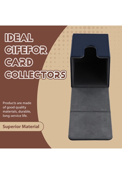 Kart Kutusu Deste Kutusu Kılıflı Kart Deste Oyun Kutusu Yugioh Klasörleri Için: 100+, Drak Mavisi (Yurt Dışından) indirimleri