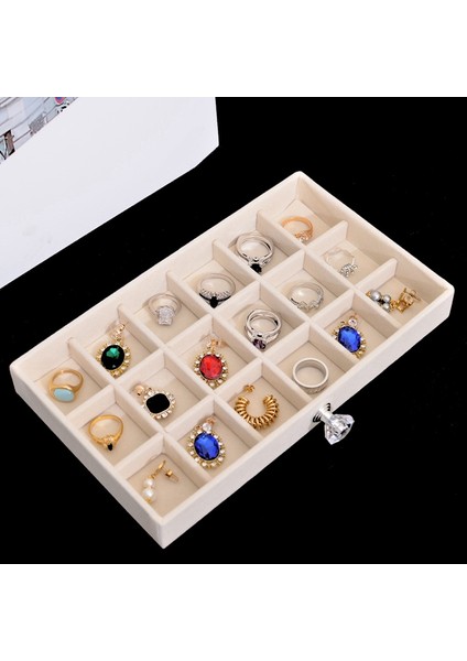 3 Çekmeceli Akrilik Mücevher Düzenleyici, Istiflenebilir Sergileme Depolama, Küpe, Kolye, Bilezik, Kutu Tutucu (Yurt Dışından) fırsatları