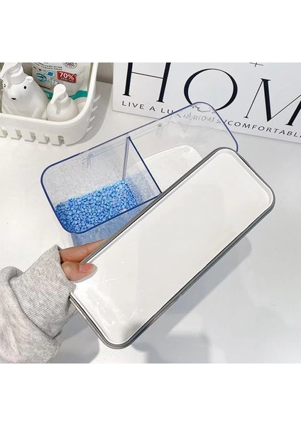 Duvara Monte Çamaşır Deterjanı Dağıtıcısı - Bardaklarla Birlikte Çamaşır Kokusu Artırıcılar Için Çok Yönlü Saklama Alanı (Yurt Dışından) indirimleri