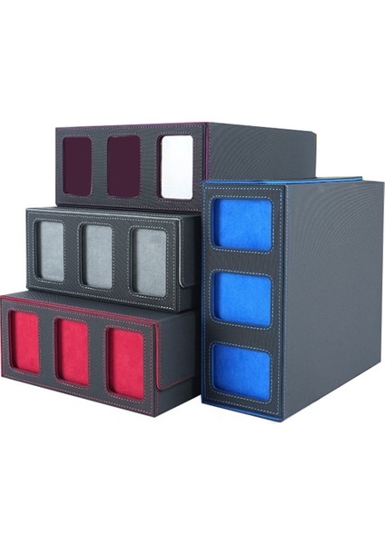 Sihirli Oyun Kartları Için Görüntüleme Pencereli Manyetik Kapatmalı Kart Tutuculu Ticaret Kartları Için Saklama Kutusu (Yurt Dışından)