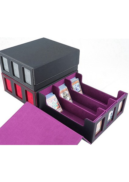 Sihirli Oyun Kartları Için Görüntüleme Pencereli Manyetik Kapatmalı Kart Tutuculu Ticaret Kartları Için Saklama Kutusu (Yurt Dışından) indirimleri