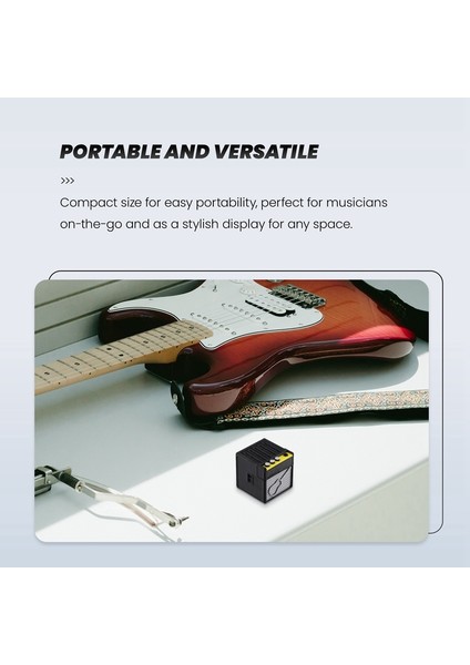 Gitar Penası Tutucu, Gitar Penası Sergileme Kutusu, Mini Gitar Penası Kutusu Gitar Penası Saklama (Yurt Dışından) modelleri