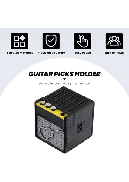 Gitar Penası Tutucu, Gitar Penası Sergileme Kutusu, Mini Gitar Penası Kutusu Gitar Penası Saklama (Yurt Dışından) indirimleri