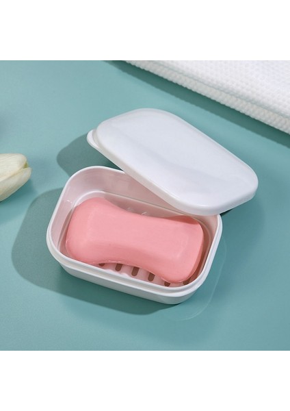 Filtre Contası Seyahat Baskılı Desenli Sabunluk Sabunluk Düzenleyici Kapaklı - Siyah (Yurt Dışından) modelleri