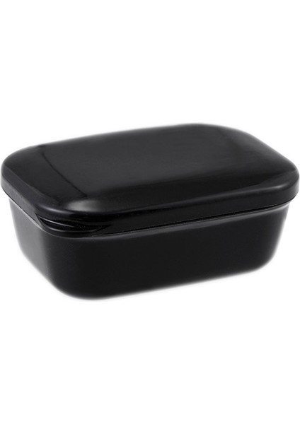 Filtre Contası Seyahat Baskılı Desenli Sabunluk Sabunluk Düzenleyici Kapaklı - Siyah (Yurt Dışından) indirimleri