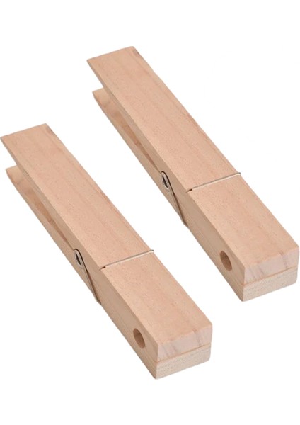 Çamaşır Mandalı Banyo Havlusu Askısı Duvara Monte Kaymaz Ahşap Havlu Askısı Çok Amaçlı Kolay Kurulum (Yurt Dışından)