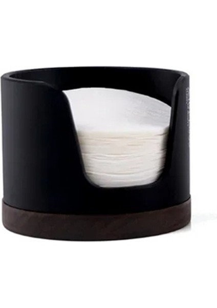 51/54/58MM Evrensel Kahve Filtre Kağıdı Saklama Kutusu Sapı Yuvarlak Filtre Kağıdı Tutucu Moka Pot Filtre Kağıdı Toz Kutusu A (Yurt Dışından) fiyatları