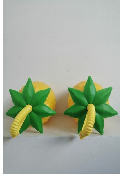 Iki'li Ananas Temalı Pipetli Suluk, Renkli ve Şık Tasarım fiyatları
