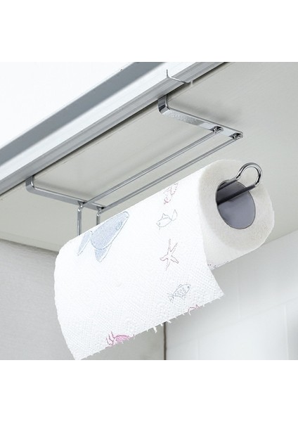Kağıt Rulo Havluluk Rafları Çekmece Altı Dolap Kapı Arkası Askı Kancası Tutucu Mutfak Banyo Aletleri (Yurt Dışından) indirimleri