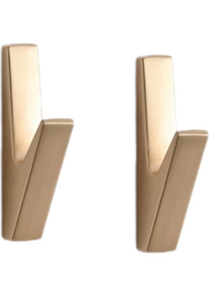 Mat Duvar Askıları Banyo Aksesuarları Palto Askıları Havlu Askısı Anahtar Şapka Çanta Ev Dekoratif Askısı Altın (Yurt Dışından)