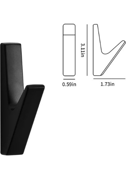 Mat Duvar Askıları Banyo Aksesuarları Palto Askıları Havlu Askısı Anahtar Şapka Çanta Ev Dekoratif Askısı Altın (Yurt Dışından) fırsatları