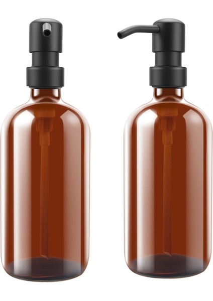 Cam 18 Oz El Cam Şişe Paslanmaz Çelik Itmeli Tip Dağıtım Şişesi Sabunluk (Yurt Dışından) fırsatları