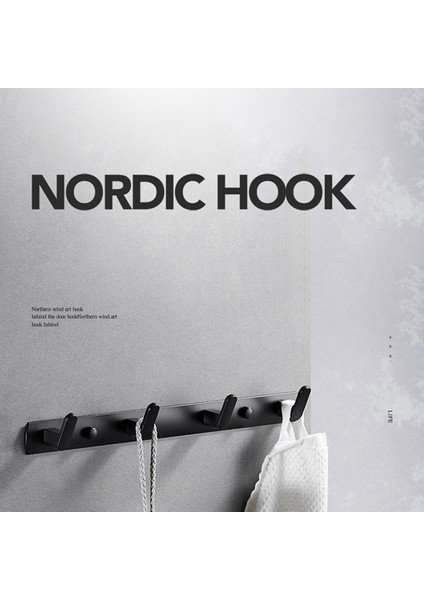 Duvara Monte Anahtarlık, Duvar Dekorasyonu Için Siyah Duvar Askıları, Ofis, Koridor, Antre, Mutfak, Banyo-A Için Uygun (Yurt Dışından) fiyatları