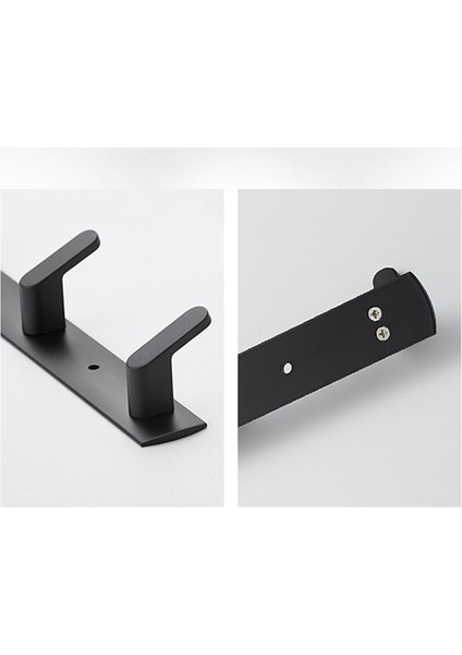 Duvara Monte Anahtarlık, Duvar Dekorasyonu Için Siyah Duvar Askıları, Ofis, Koridor, Antre, Mutfak, Banyo-A Için Uygun (Yurt Dışından) fırsatları