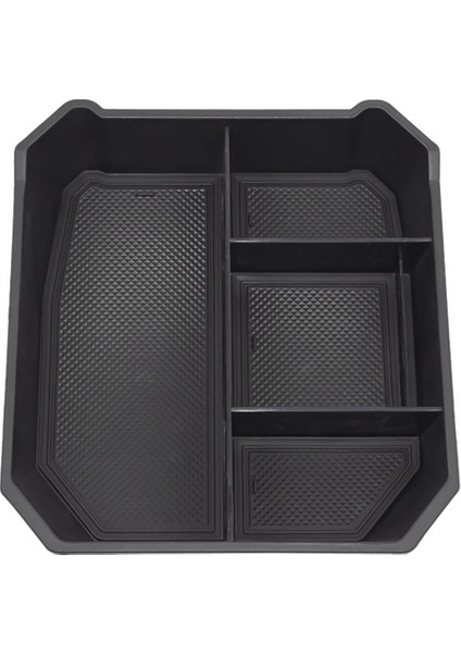 Cybertruck 2024 Için Orta Konsol Düzenleyici Tepsi Kol Dayama Bölmesi Saklama Kutusu Iç Aksesuarlar (Yurt Dışından)