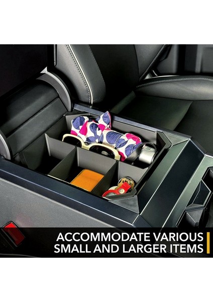 Cybertruck 2024 Için Orta Konsol Düzenleyici Tepsi Kol Dayama Bölmesi Saklama Kutusu Iç Aksesuarlar (Yurt Dışından) indirimleri