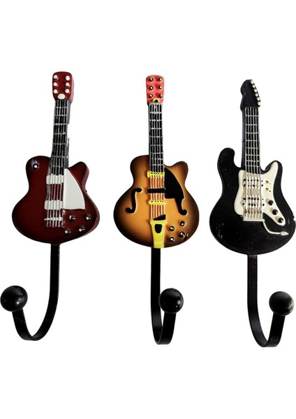 Retro Kanca Seti Müzik Ev Dekorasyonu Giysi Askısı Duvara Monte Kanca Ev Dekorasyonu Için Uygun (Yurt Dışından)