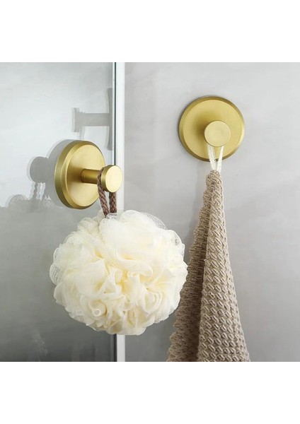 4 Adet Matkapsız Kanca Duş Kancaları Banyo Cam Kapı Duvar 304 Elbise Askısı Banyo Havlusu Giysi Askısı, Altın (Yurt Dışından) modelleri
