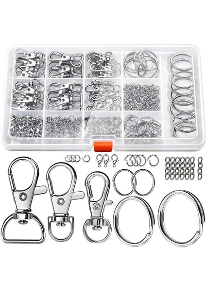 El Sanatları Için Anahtarlıklı 265 Adet Metal Istakoz Pençesi Tokası, Boyun Askısı Klipsleri, Kancalı Klipsler, Döner Tokalar (Yurt Dışından) fiyatları