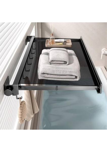 Duvara Monte Çamaşır Kurutma Askıları Delme Gerektirmez Kurutma Askısı Banyo Aksesuarları Çamaşır Kurutma Ağı Havlu (Yurt Dışından) modelleri