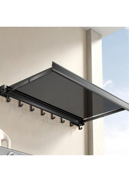 Duvara Monte Çamaşır Kurutma Askıları Delme Gerektirmez Kurutma Askısı Banyo Aksesuarları Çamaşır Kurutma Ağı Havlu (Yurt Dışından) fırsatları