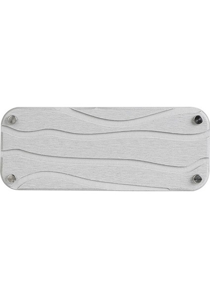 Banyo Lavabosu Hızlı Kuruyan Taş, Diyatomlu Toprak Lavabo Tepsisi, Diş Fırçası Tutucu, Dalgalı (Açık Gri) (Yurt Dışından)