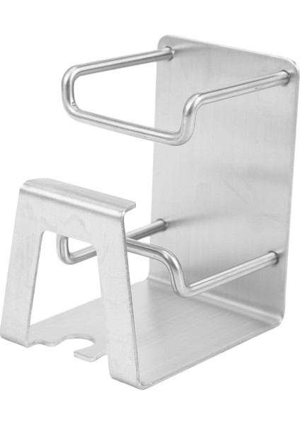 Paslanmaz Çelik Diş Fırçası Tutucu Duvara Monte Banyo Aksesuarları Seti Kupa Diş Fırçası Diş Macunu Tutucu (Yurt Dışından)