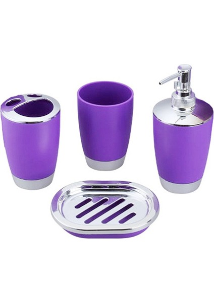 4 Parça Banyo Aksesuarları Seti, Banyo Seti, Bardak Seti, Tuvalet Malzemeleri, Diş Fırçası Tutucu, Banyo Seti (Yurt Dışından) fiyatları