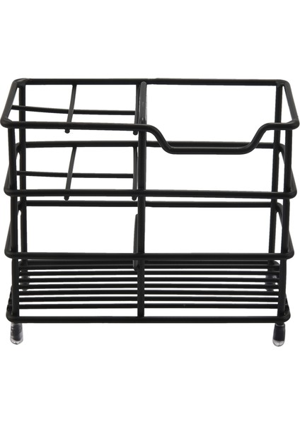 Paslanmaz Çelik Diş Fırçası Tutucu, Elektrikli Diş Fırçası Için Çok Işlevli Banyo Diş Macunu Tutucu Standı, Siyah (Yurt Dışından) fiyatları