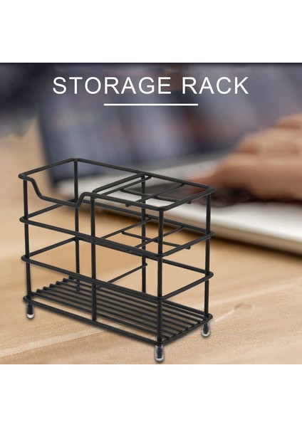 Paslanmaz Çelik Diş Fırçası Tutucu, Elektrikli Diş Fırçası Için Çok Işlevli Banyo Diş Macunu Tutucu Standı, Siyah (Yurt Dışından) indirimleri