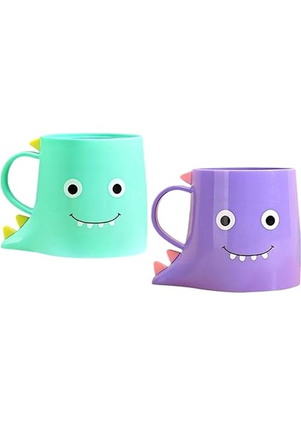 Pp Ağız Gargarası Tutucu, 2 Adet Sevimli Dinozor Ağız Gargarası Kapları, Banyo Diş Fırçası Kabı, Banyo Diş Fırçası Kabı A (Yurt Dışından) fiyatları
