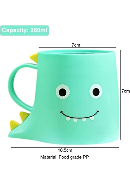 Pp Ağız Gargarası Tutucu, 2 Adet Sevimli Dinozor Ağız Gargarası Kapları, Banyo Diş Fırçası Kabı, Banyo Diş Fırçası Kabı A (Yurt Dışından) modelleri