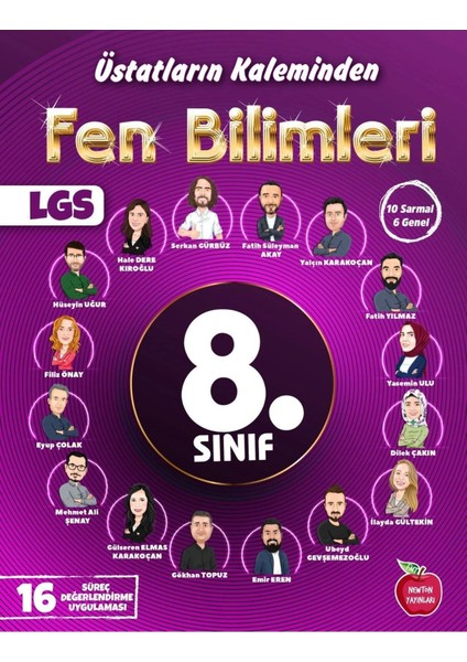 Newton 8.sınıf Fen Bilimleri Üstatların Kaleminden Yıllık 16 Deneme fiyatları