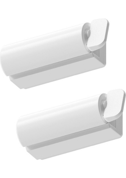 Diş Fırçası Tutucu Banyo Aksesuarları Duvar Diş Macunu Sıkacağı Manyetik Tembel Sıkma Diş Macunu Klipsi 2 Adet (Yurt Dışından)